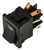 dm64j72s205q3 C & K Illuminated DPST, On-Off Rocker Switch Panel Mount