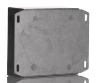 1590wyf Hammond 1590 Series Clear Die Cast Aluminium Enclosure, IP65, Flanged, 92 x 92 x 42mm
