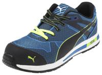 643060 Puma Safety Blue Steel Toe Capped Safety Trainers, UK 8, EU 42
