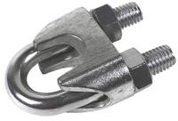 124-4799 RS PRO Stainless Steel 10mm Diameter Wire Rope Clamp