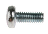 553-611 RS PRO Pozidriv M5 Pan Steel Machine Screws DIN 7985Z x 12.0mm