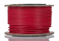 248-3624 RS PRO Red 0.5mm² Hook Up Wire, 20 AWG, 16/0.2 mm, 25m, Silicone Rubber Insulation
