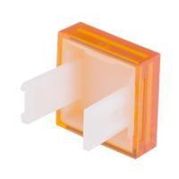 745-2600 RS PRO Orange Square Push Button Lens for Use with SD16 Series