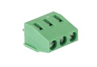 1715734 Phoenix Contact 5/ 3-5, 08, MKDS 1 Series PCB Terminal Block, 5.08mm Pitch, Wave Soldering, 1-Row, PCB Termination