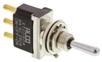ftg0904 TE Connectivity Toggle Switch, Panel Mount, (On)-Off-(On), SPDT, Solder Terminal, 125V ac