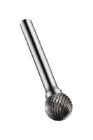 p80740x30 Dormer P807 Series Ball Burr, 4.0mm Capacity, Carbide Blade
