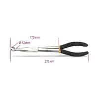 1474dl BETA Spark Plug Pliers, 275 mm Overall, Bent Tip, 170mm Jaw