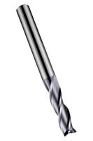 s93325 Dormer End Mill, 2.5mm Cutter, Solid Carbide, 3 mm Shank, 9mm Cut Length