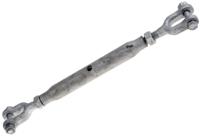 312-3493 RS PRO Jaw to Jaw Steel Rigging Screw, BSW 5/8 Thread