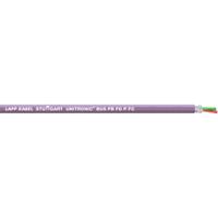 2170322 Lapp UNITRONIC BUS Series Bus Cable, 2 Cores, Screened, Aluminium Foil, Tinned Copper Braid Shield, PROFIBUS Cable