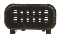 284844-1 TE Connectivity, AMP MCP 1.5/2.8 Automotive Connector Plug Black Cable Mount 12 Way