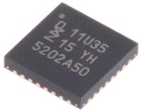 lpc11u35fhi33501 NXP LPC11U35FHI33/501, 32 bit ARM Cortex M0, LPC11 Microcontroller, 50 MHz, 64kB FLASH, 33-Pin QFN