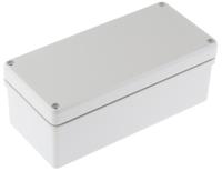 110083101 ROLEC Conform Series Grey Die Cast Aluminium Enclosure, IP66, IP67, Grey Lid, 179 x 84 x 67mm