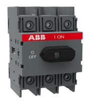 1sca105076r1001 ABB 3P Pole Screw Mount Switch Disconnector - 63A Maximum Current, 37kW Power Rating, IP20
