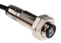 701-8225 RS PRO Inductive Threaded Barrel Proximity Sensor, M12, 2 mm Detection, PNP NO, 10 → 30 V dc