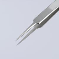 92-21-03 Knipex 110 mm, Stainless Steel, Smooth, Tweezer