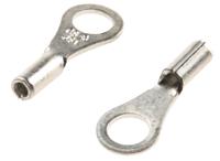 05-3 JST Uninsulated Ring Terminal, 3mm Stud Size, 0.2mm² to 0.5mm² Wire Size
