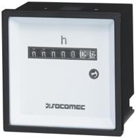 192q3096 Socomec Counter, 6 Digit Mechanical, 60Hz, 24 V ac