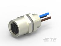 t4073014031-001 TE Connectivity Circular Connector, 3 Contacts, Front, M8 Connector, Socket, Female, IP67, M8 Series