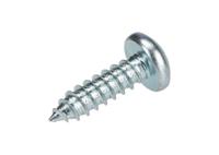 287-4093 RS PRO Bright Zinc Plated Steel Pan Head Self Tapping Screw, N°12 x 3/4in Long 19mm Long