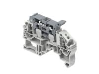 1snk708411r0000 Entrelec 1SNK708411R0000 1SNK7084 Series Grey, 0.5 – 6mm², 1-Level, Spring Termination, Fused