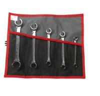 42je5t Facom 42.JE Series 5-Piece Flare Nut Spanner Set, 8 x 9 → 22 x 24 mm