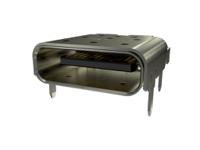 12401598e42a Amphenol Communications Solutions Right Angle, SMT, Socket- Dual Port Type C USB-C USB Connector