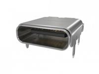 12401808e412a Amphenol Communications Solutions Right Angle, Top Mount, Receptacle Type Type C USB3.2 USB C Connector