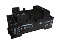 d18f-4z-c7 Durakool D14F 14 Pin 300V ac DIN Rail Relay Socket, for use with DX4, DXN Relays