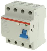 2csf204001r3630-f204-ac-6303 ABB F200 RCCB, 63A, 4 Pole, 300mA, Type AC