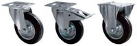 13512895 Guitel Hervieu Braked Swivel Castor Wheel, 200kg Capacity, 200mm Wheel