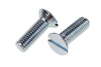 908-7453 RS PRO Slot M8 Countersunk Steel Machine Screws DIN 963 x 25.0mm