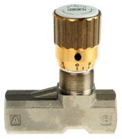 scv1701 Parker Inline Mounting Hydraulic Flow Control Valve, G 3/8, 210bar, SCV1701, 3L/min