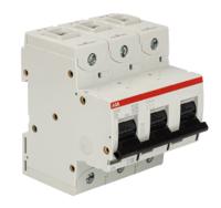 2ccg001232r0001 ABB High Performance S800S MCB, 3P, 80A Curve C, 400V AC, 250V DC, 50 kA Breaking Capacity