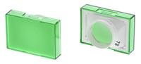 a165l-jg Omron Green Rectangular Push Button Lens for Use with A16 Series LED/Incandescent Lamp Push Button Switch