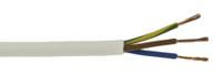 491-869 RS PRO 2183Y 0.5 mm² 3 Core Power Cable, H03VV-F, White PVC, 100m