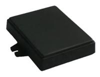 192-0745 RS PRO Black ABS Enclosure, IP54, Flanged, 76.45 x 77.85 x 18.15mm