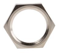 52103310 Lapp Silver Nickel Plated Brass Cable Gland Locknut, M16 Thread