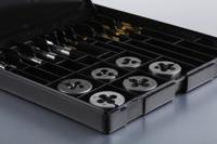 506-4267 RS PRO Tap, Die & Drill Set HSS 18-Piece M3 → M10 Thread