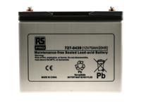 727-0439 RS PRO 12V T6 Sealed Lead Acid Battery, 75Ah