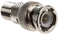 546-5086 RS PRO Straight RF Adapter BNC Plug to Type F Socket 1GHz
