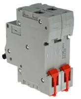 p1mb2pd10 Lovato ModuLo P1MB MCB, 2P, 10A Curve D, 230V AC, 80V DC, 10 kA Breaking Capacity