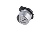 uwt1h100mcl1gb Nichicon 10μF Aluminium Electrolytic Capacitor 50V dc, Surface Mount - UWT1H100MCL1GB