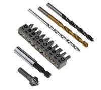2607019324 Bosch 30-Piece Twist Drill Bit Set for Multi-Material, 8mm Max, 1.5mm Min, HSS Bits