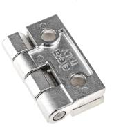 428701 Elesa Stainless Steel Butt Hinge, Screw Fixing, 60mm x 60mm x 8mm