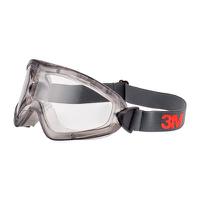 2891-sgaf 3M 2891-SGAF, Scratch Resistant Anti-Mist Safety Goggles with Clear Lenses