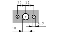 iug-12-1103-ej48 BACO Switch Body, 3 Pole, 16A Max Current