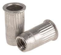 34366040230 Böllhoff Plain, M4 Stainless Steel Threaded Insert, 7mm diameter 6mm Depth 11.6mm