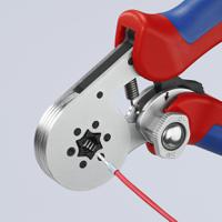 97-55-14 Knipex 97 Hand Ratcheting Crimp Tool for Bootlace Ferrule, 0,08 → 16mm² Wire