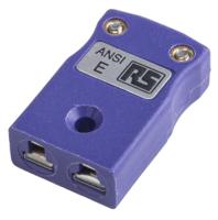 769-1120 RS PRO Miniature Thermocouple Connector for Use with Type E Thermocouple, 4mm Probe, ANSI, RoHS Compliant Standard